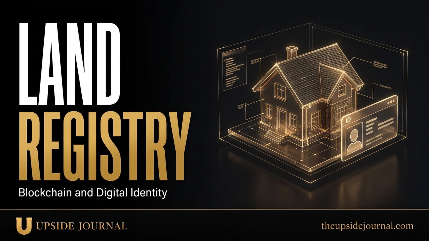 Digital Land Registry Design 2026: Blockchain, Digital Identity & Government Technology  | Upside Journal