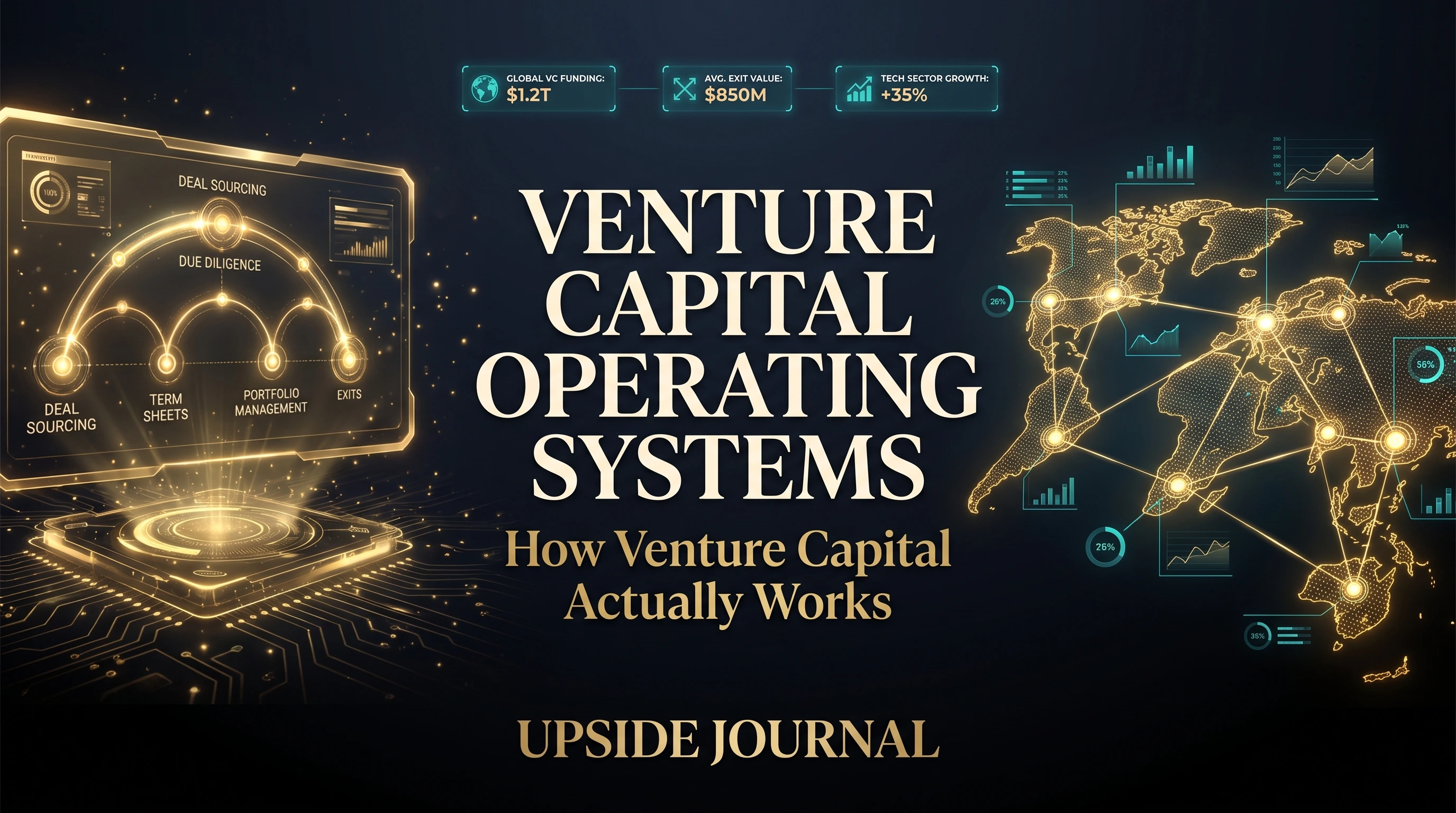 Venture Capital Operating Systems: How VC Funds Actually Work (2026 Guide)  | Upside Journal