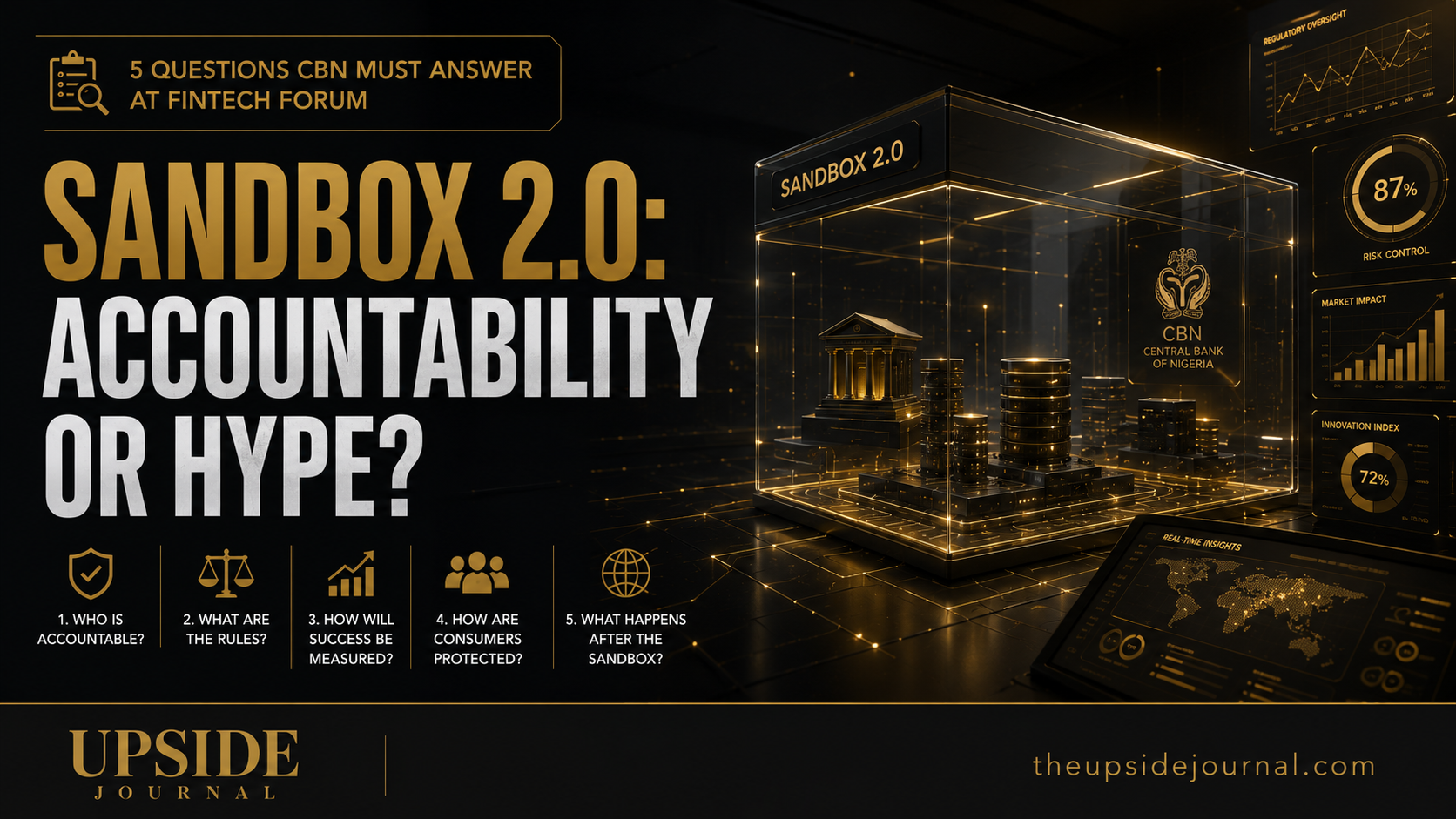 Nigeria Fintech Sandbox 2026: 5 Questions for the CBN