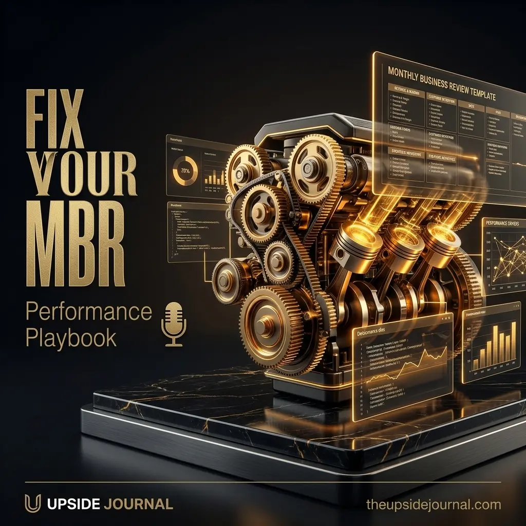monthly business review template performance 1x1