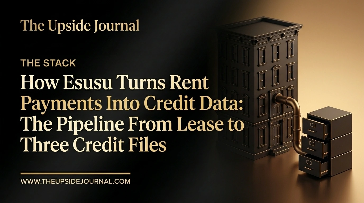 How Esusu Turns Rent Payments Into Credit Data: The Pipeline From Lease to Three Credit Files