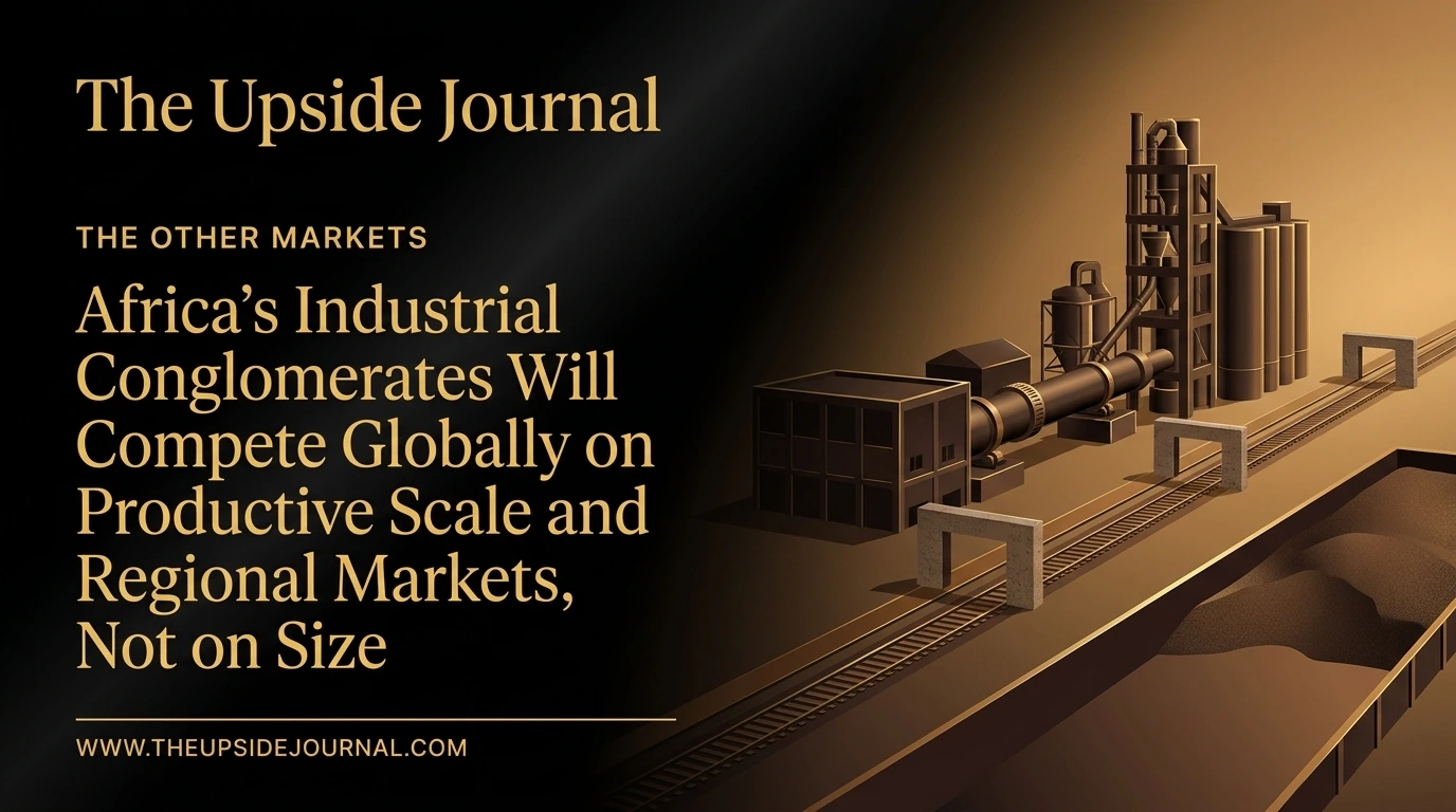 Africa's Industrial Conglomerates Will Compete Globally on Productive Scale and Regional Markets, Not on Size