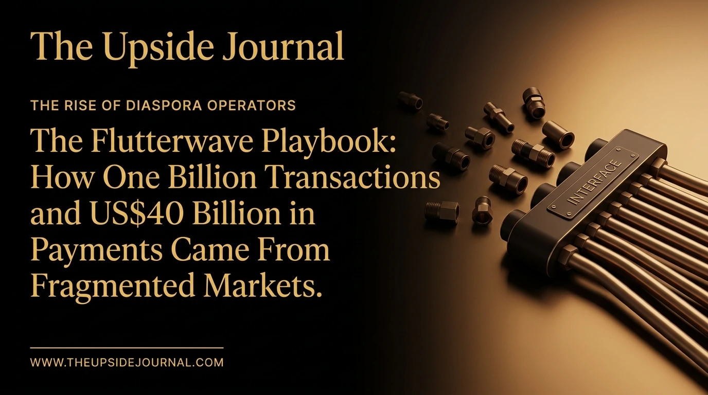 The Flutterwave Playbook: How One Billion Transactions and US$40 Billion in Payments Came From Fragmented Markets