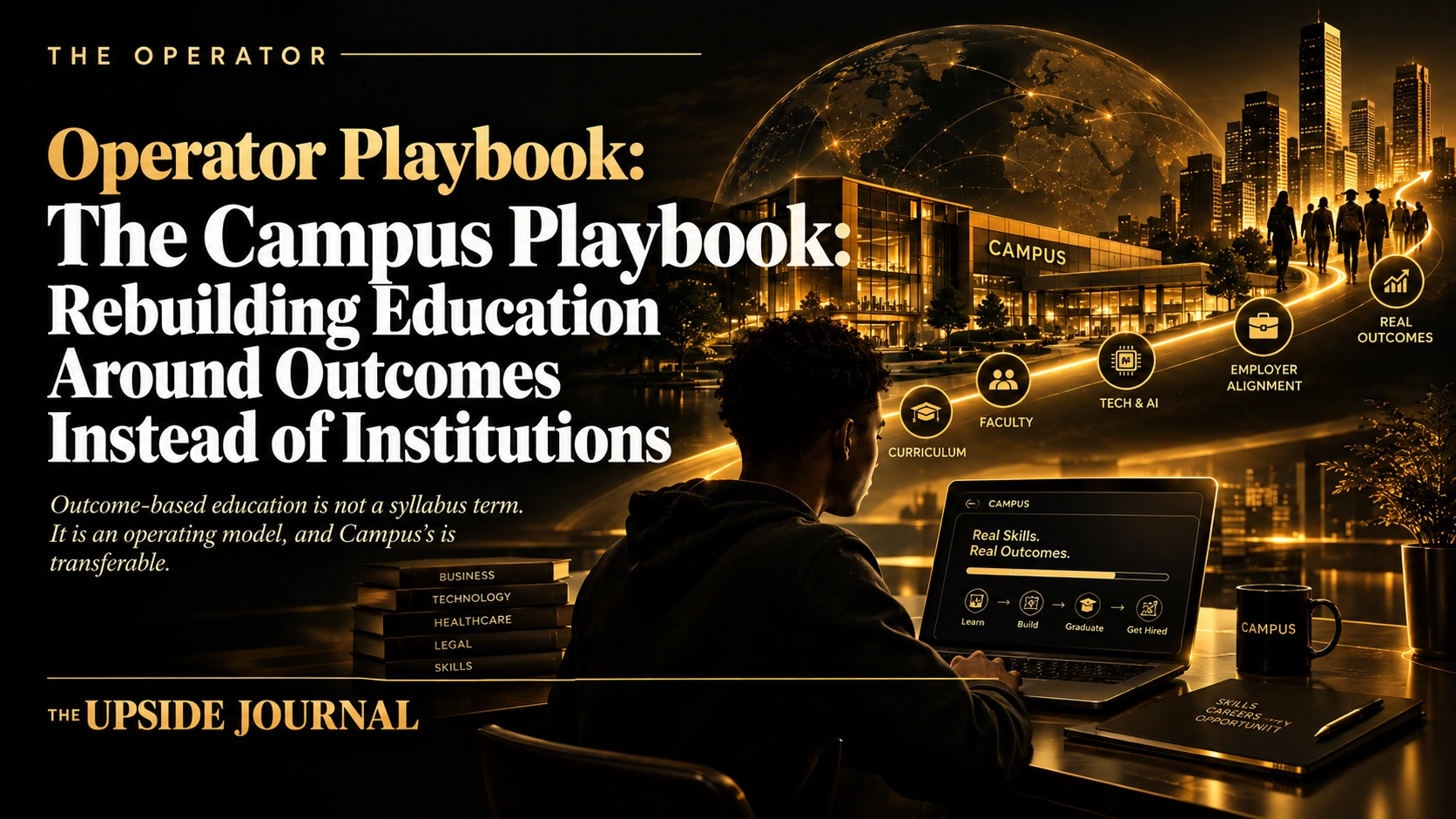 Outcome-based education is not a syllabus term. It is an operating model, and Campus's is transferable. | Upside Journal