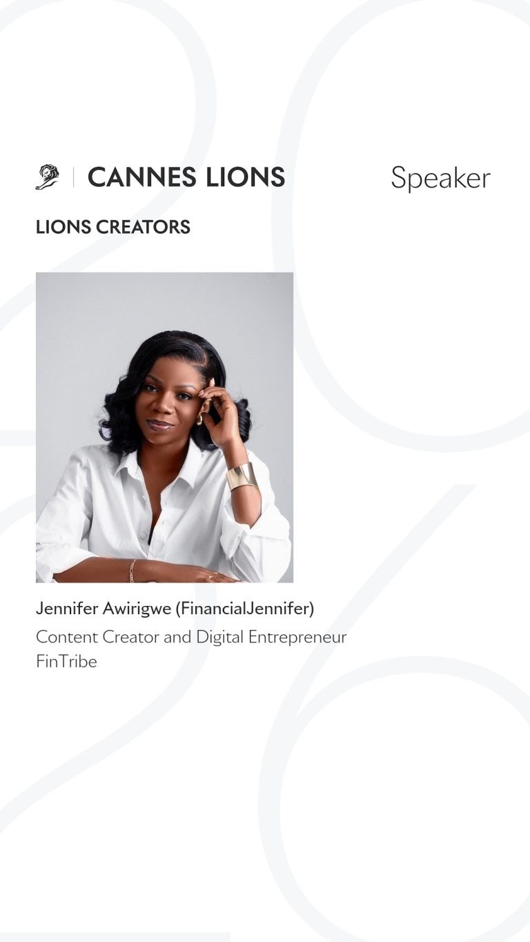 Jennifer Awirigwe (FinancialJennifer) — Content Creator, Digital Entrepreneur, FinTribe Founder, Cannes Lions Speaker